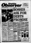 Wembley Observer Thursday 24 October 1991 Page 1