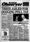 Wembley Observer Thursday 10 September 1992 Page 1