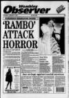 Wembley Observer Thursday 07 January 1993 Page 1