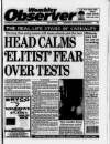 Wembley Observer Thursday 08 February 1996 Page 1