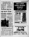 Bangor, Anglesey Mail Wednesday 26 August 1992 Page 13