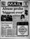 Bangor, Anglesey Mail Wednesday 16 September 1992 Page 1