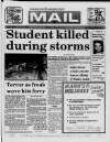 Bangor, Anglesey Mail Wednesday 20 January 1993 Page 1
