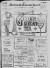 Merioneth News and Herald and Barmouth Record Friday 06 August 1915 Page 1