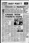 Liverpool Daily Post (Welsh Edition) Tuesday 09 January 1979 Page 1