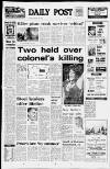 Liverpool Daily Post (Welsh Edition) Monday 18 February 1980 Page 1