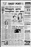 Liverpool Daily Post (Welsh Edition) Thursday 22 May 1980 Page 1