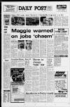 Liverpool Daily Post (Welsh Edition) Friday 15 August 1980 Page 1