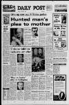 Liverpool Daily Post (Welsh Edition) Monday 06 October 1980 Page 1