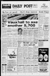 Liverpool Daily Post (Welsh Edition) Thursday 15 January 1981 Page 1