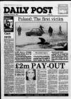 Liverpool Daily Post (Welsh Edition) Wednesday 06 January 1982 Page 1