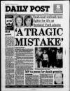 Liverpool Daily Post (Welsh Edition) Monday 17 January 1983 Page 1