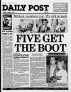 Liverpool Daily Post (Welsh Edition) Tuesday 04 October 1983 Page 1