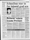 Liverpool Daily Post (Welsh Edition) Saturday 01 December 1984 Page 30