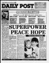 Liverpool Daily Post (Welsh Edition) Thursday 29 January 1987 Page 1