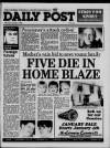 Liverpool Daily Post (Welsh Edition) Saturday 02 January 1988 Page 1