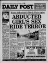 Liverpool Daily Post (Welsh Edition) Saturday 16 January 1988 Page 1