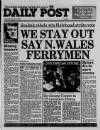 Liverpool Daily Post (Welsh Edition) Monday 08 February 1988 Page 1