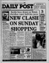 Liverpool Daily Post (Welsh Edition) Thursday 18 February 1988 Page 1
