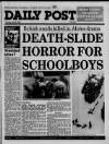 Liverpool Daily Post (Welsh Edition) Tuesday 05 April 1988 Page 1