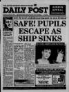 Liverpool Daily Post (Welsh Edition) Saturday 22 October 1988 Page 1