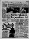 Liverpool Daily Post (Welsh Edition) Friday 28 October 1988 Page 12