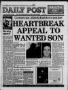 Liverpool Daily Post (Welsh Edition) Friday 18 November 1988 Page 1