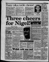 Liverpool Daily Post (Welsh Edition) Saturday 15 July 1989 Page 42