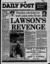 Liverpool Daily Post (Welsh Edition) Wednesday 01 November 1989 Page 1