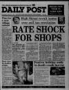 Liverpool Daily Post (Welsh Edition) Wednesday 03 January 1990 Page 1