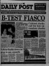 Liverpool Daily Post (Welsh Edition) Wednesday 17 January 1990 Page 1