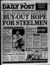 Liverpool Daily Post (Welsh Edition) Friday 01 June 1990 Page 1