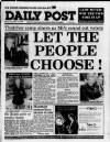 Liverpool Daily Post (Welsh Edition) Friday 16 November 1990 Page 1