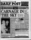 Liverpool Daily Post (Welsh Edition) Wednesday 29 January 1992 Page 1