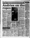 Liverpool Daily Post (Welsh Edition) Saturday 29 February 1992 Page 38
