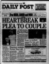 Liverpool Daily Post (Welsh Edition) Thursday 08 October 1992 Page 1