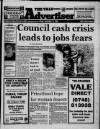 Vale Advertiser Friday 13 November 1992 Page 1