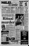 Wales on Sunday Sunday 09 July 1989 Page 1