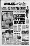 Wales on Sunday Sunday 29 July 1990 Page 1