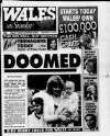 Wales on Sunday Sunday 15 September 1991 Page 1