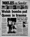 Wales on Sunday Sunday 04 October 1992 Page 1