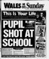 Wales on Sunday Sunday 29 September 1996 Page 1