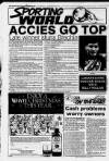 Airdrie & Coatbridge World Friday 14 December 1990 Page 20