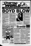 Airdrie & Coatbridge World Friday 18 January 1991 Page 16