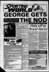 Airdrie & Coatbridge World Friday 14 June 1991 Page 32