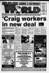 Airdrie & Coatbridge World Friday 07 August 1992 Page 1
