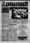 Lanark & Carluke Advertiser Friday 25 December 1992 Page 1