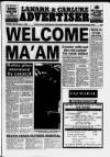 Lanark & Carluke Advertiser Friday 08 October 1993 Page 1
