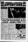 Lanark & Carluke Advertiser Friday 26 November 1993 Page 1