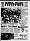 Lanark & Carluke Advertiser Wednesday 30 August 1995 Page 1
